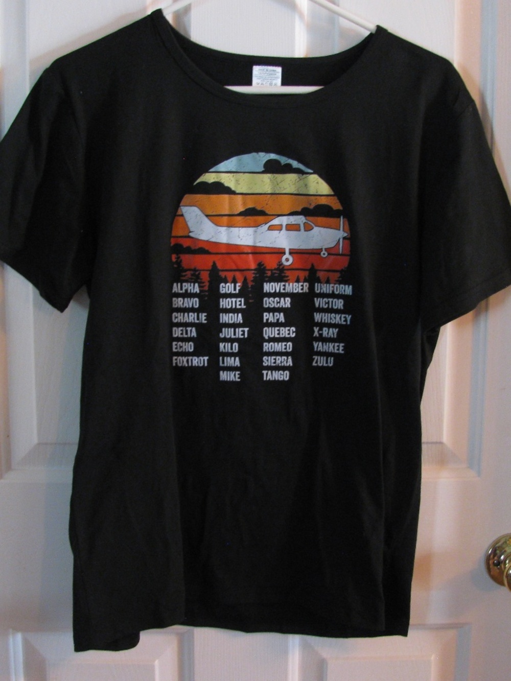 Phonetic Alphabet Pilot Cadet Airplane Classic T-Shirt